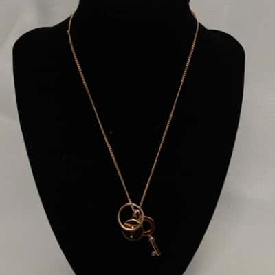 Mimco Womens Necklace Rose Gold