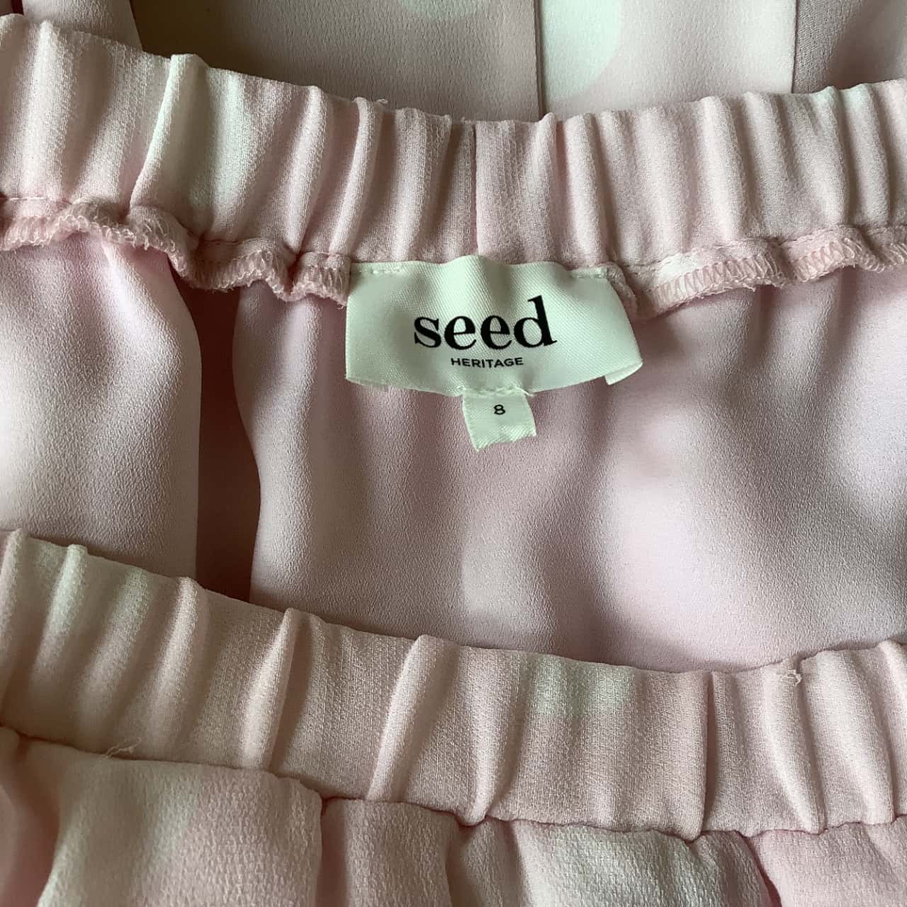 Seed Heritage Pink Ruffled Dress Size 8 (s)