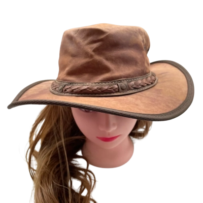 Barmah Men’s  Size L Hat Brown 