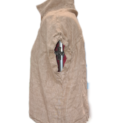 Target Womens  Size 14 V-Neck Top Brown 