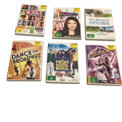 6 Wii Games
