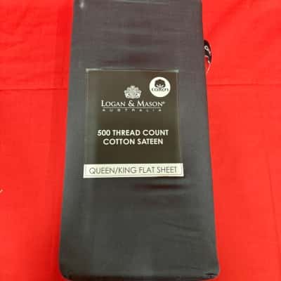 Logan & Mason 500 Thread Count Fitted Sheet – Queen/King