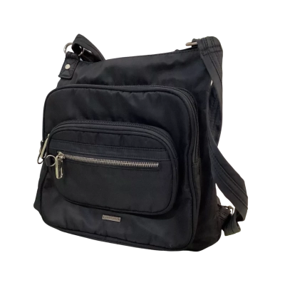 Pierre Cardin Womens Cross Body Bag Black  