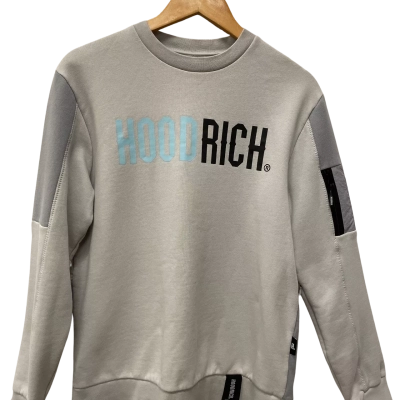 Hoodrich Mens Sweatshirt Size M Grey 