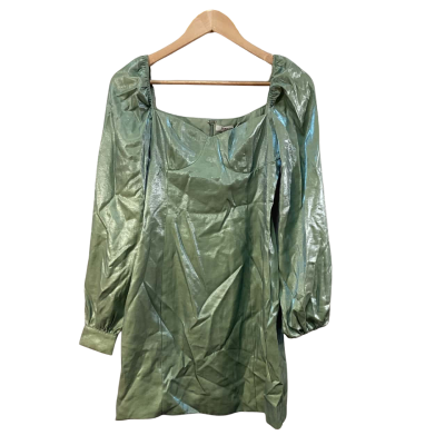 Glamorous Womens Size 8 Casual Dress Green 