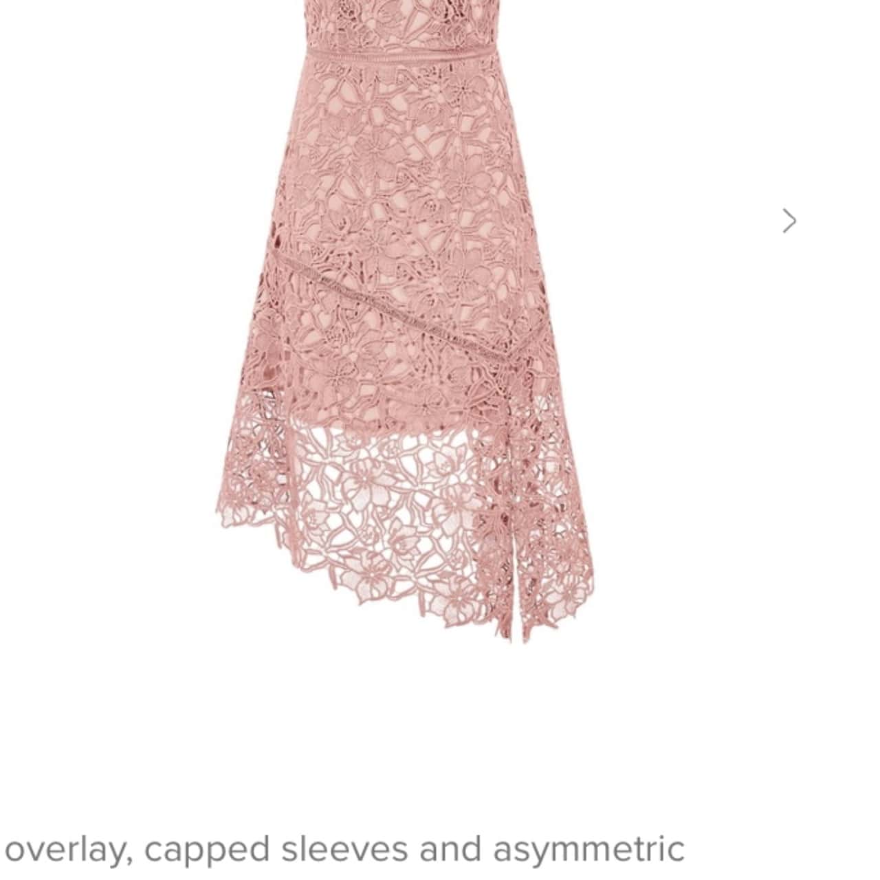 NWT Reiss Size uk6 Formal Dress peach Pink (s)