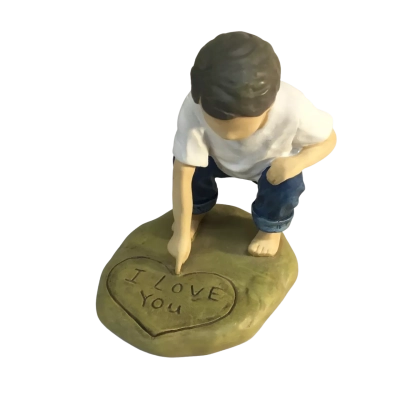 Forever in Blue Jeans Figurine Approx 10 x 7cm