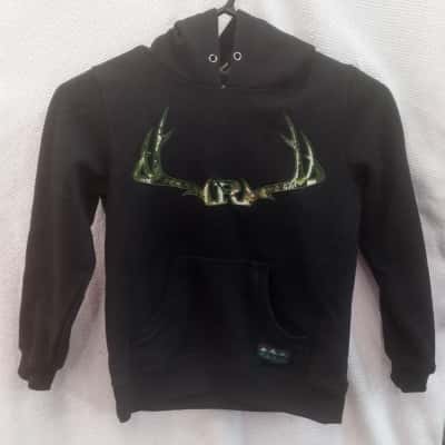  Kids Ridgeline Size 6 Jumper/ Hoodie Black  