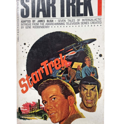 Star Trek 1 Show Adaption Book by James Blish 1979