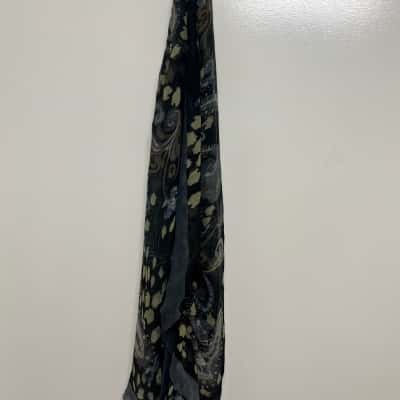  Women's One Size Scarf Black  