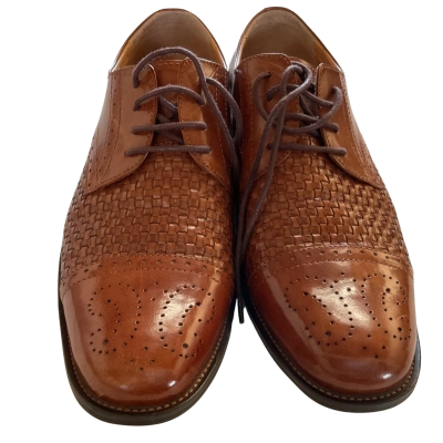 New Mens Shoe Size 40 Leather Brogues / Oxfords Brown/Coffee