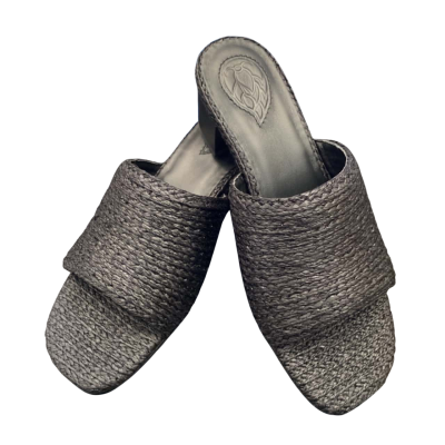 Helen Kaminski Womens  Size 37 Wedges TIRA CHARCOAL