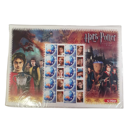 2003 Australia Post Harry Potter and the Goblet of Fire 50c Stamp Sheet - Sealed