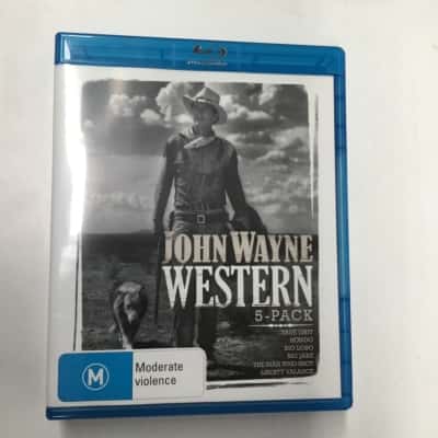 John Wayne Western 5 pack Blu-Ray M