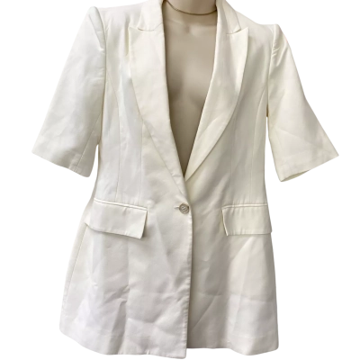 Cue  Beige Over Sized Blazer   Size 12 B