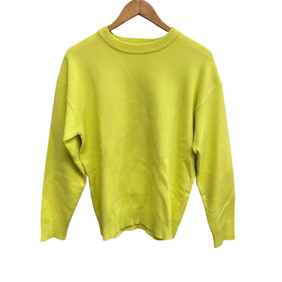 Zara Womens  Size M Crew Neck Jumper Green 