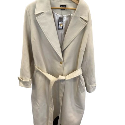 City Chic Womens  Size XXL Trench Coat Cream 