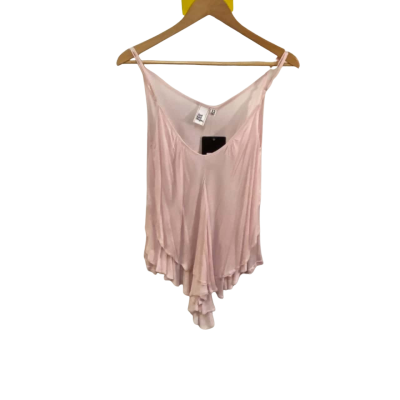 BNWT Just Add Sugar Womens  Size 12 Singlet Top Pink  