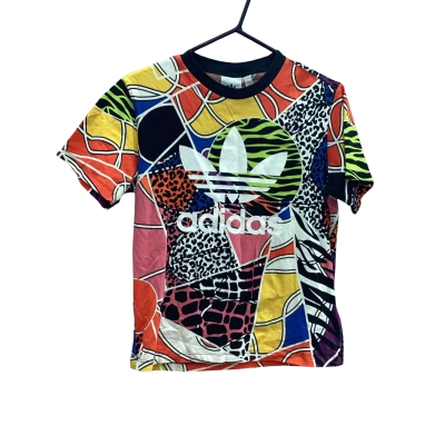 Adidas x Rich Mnisi Womens Size 10 Multicoloured T-Shirt 