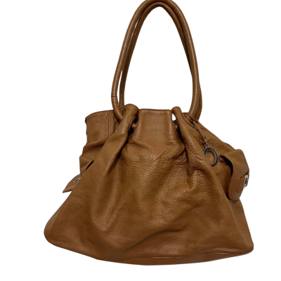 Oroton Womens Handbag Brown Leather 