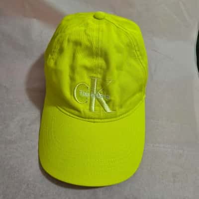 Calvin Klein Mens  Size One Size Cap Yellow 