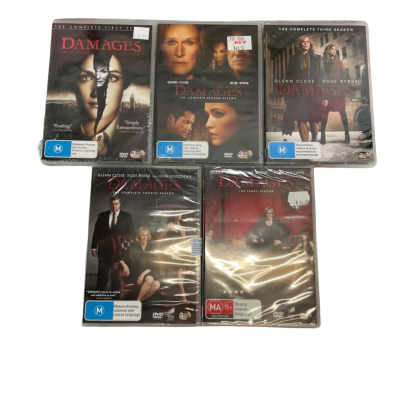 DAMAGES: The Complete Five Seasons on DVD. New