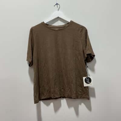 Lou Lou Australia Womens Top Size 14 / L Brown 