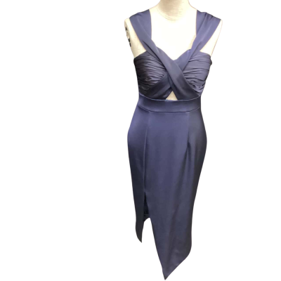 Sheike Womens  Size 8 Sleeveless Dress  Navy Blue 