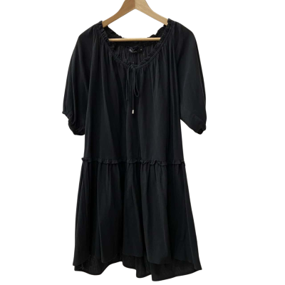 Decjuba Matilda Mini Dress in Black Size 10