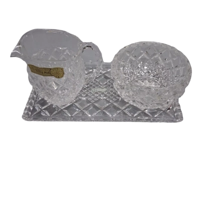 BOHEMIA CRYSTAL 3 PIECE