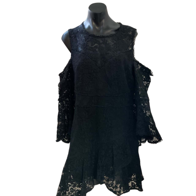 Forever New Womens  Size 16 Cocktail Dress Black  