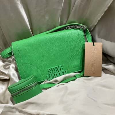Steve Madden Womens Cross Body Bag Green 