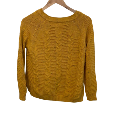 Size S Jumper Multicoloured / Mustard 