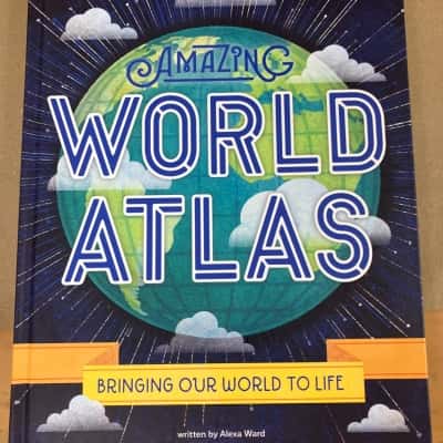 Lonely planet, kids, amazing world Atlas, bringing our world to life, written by Alexa Ward