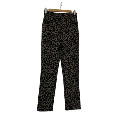 Liz Jordan Womens  Size 8 Slim Fit Pants Black  / Camouflage / Pattern BNWT