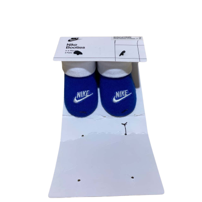 Nike Kids  Size 0-3m / 3-6m Booties Blue / White 