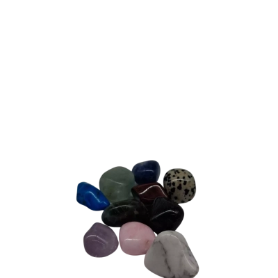 A COLLECTION  OF OF  GEMSTONES AND HEALING CRYSTALS