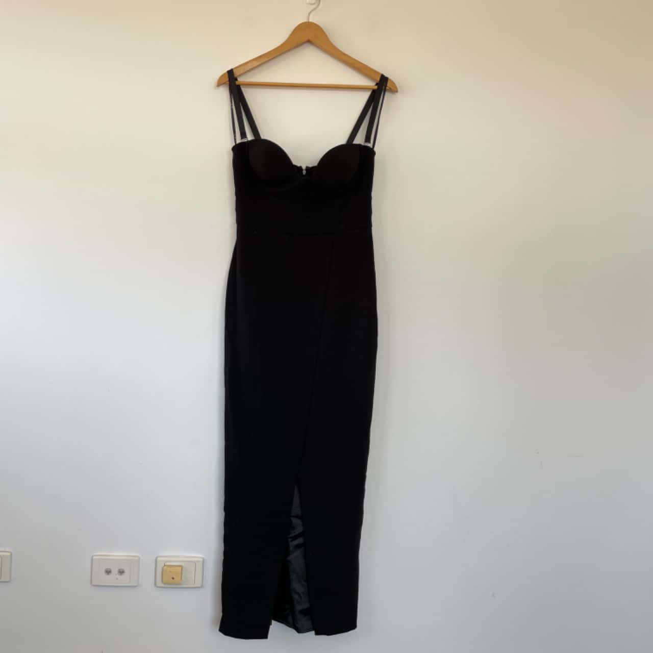 Sheike Black Fortune Maxi Dress Size 10 / M (s)