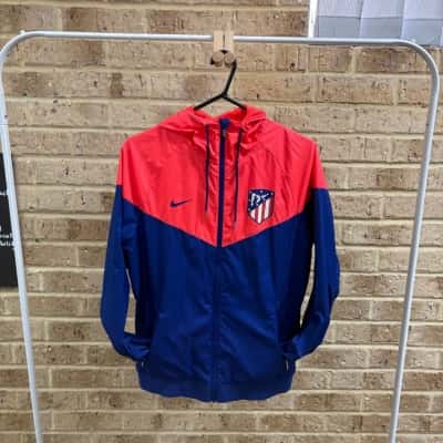 Nike Mens Atletico de madrid woven windrunner jacket Size S 
