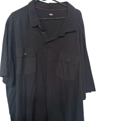  Men's  Size XXXXXXL Short Sleeve T-shirt Black  