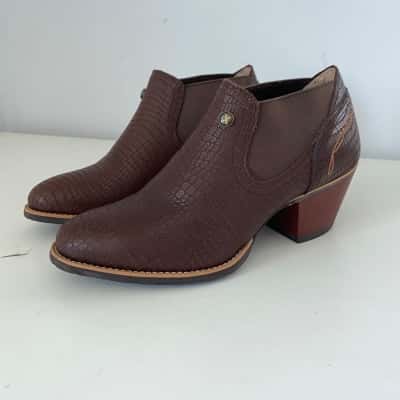 Twisted X Brown Leather Boots Size 10 