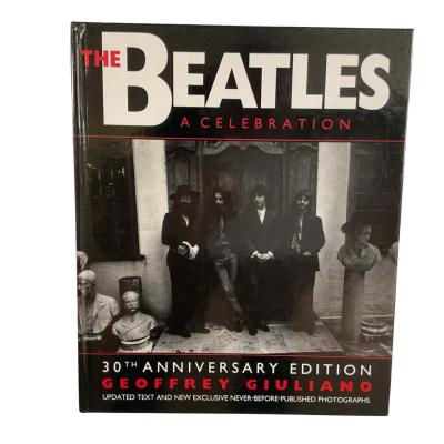 The Beatles - A Celebration 30th Anniversary Edition Hardback Vintage Book By Geoffrey Giuliano.