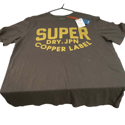 Mens Superdry Copper Label Workwear T-Shirt Size L