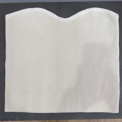 Dissh Womens Knit Top Size L Cream 