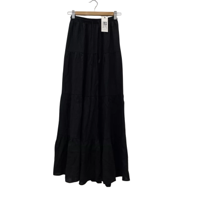 Glassons Women's Size 6 Midi Skirt Black BNWT