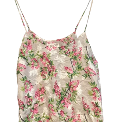 Lazybones top & skirt set  Size XL Floral / Grey / Pink  