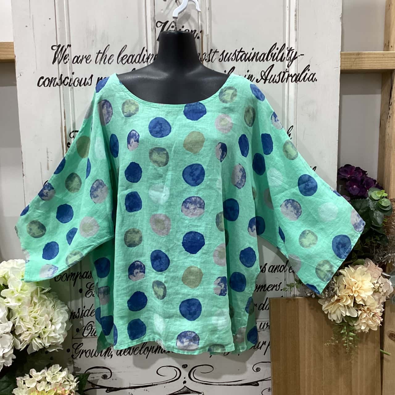 polka dot top australia