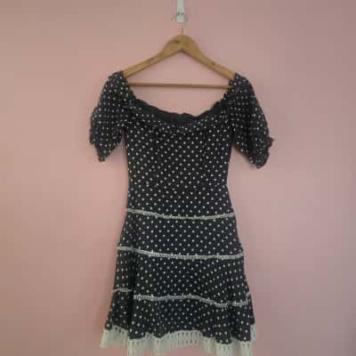 Bardōt Womens  Size 6 Dress Grey / White 