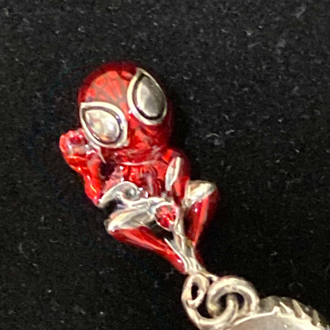 PANDORA Marvel Hanging Spider-man Dangle Charm 792323C01(s)