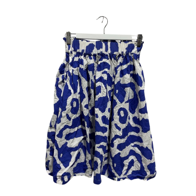 Gorman X Mireia Ruiz Women‘s Skirt / Size 6 / Blue/White